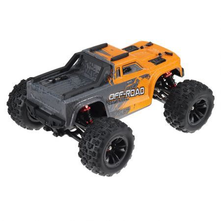 MJX MEW4 M163 1/16 2.4G 4WD RC Car Brushless High Speed Off Road Vehicle Models 39km/h W/ Head LightOne Battery