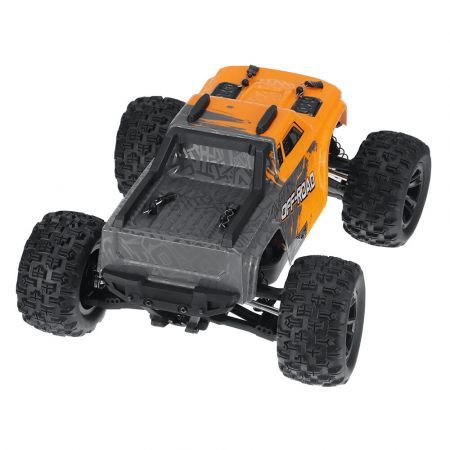 MJX MEW4 M163 1/16 2.4G 4WD RC Car Brushless High Speed Off Road Vehicle Models 39km/h W/ Head LightOne Battery