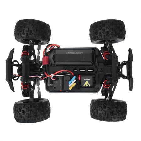 MJX MEW4 M163 1/16 2.4G 4WD RC Car Brushless High Speed Off Road Vehicle Models 39km/h W/ Head LightOne Battery