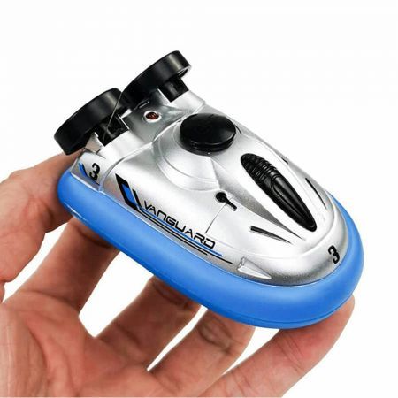 Updated Happycow 777-580 RC Hovercraft 2.4Ghz Remote Control RC Boat Ship Model Kids Toy GiftBlue