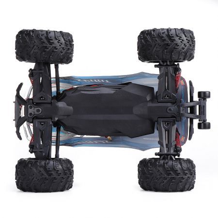 Xinlehong Q901 1/16 2.4G 4WD 52km/h Brushless Proportional Control RC Car with LED Light RTR ToysBlue