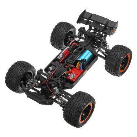 Two Batteries RTR 1/16 2.4G 4WD 45km/h Brushless Fast RC Cars Trucks Vehicles with Oil Filled Shock Absorber