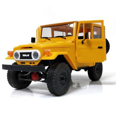 WPL C34KM 1/16 Metal Edition Kit 4WD 2.4G Crawler Off Road RC Car 2CH Vehicle Models With Head LightBlue