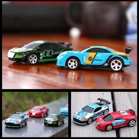 1/58 2.4G 4CH Electric Mini RC Car App Controlled Radio Remote Control Mini Racing Toys ModelBlack