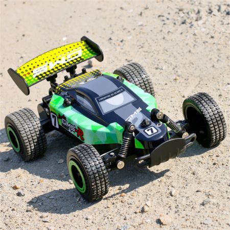 4DRC C8 RTR 1/20 2.4G 2WD RC Car Off-Road High Speed Monster Truck Vehicles All Terrain Remote Control Racing Models ToysGreen