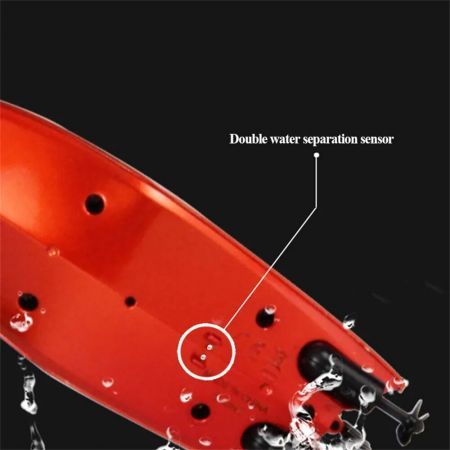 2.4G Mini RC Boat Electric Speedboat Waterproof 360 Rotation Model Children Summer Water Remote Control Vehicles Red