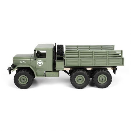 WPL B16 1/16 2.4G 6WD Military Truck Crawler Off Road RC Car With Light RTRGreen