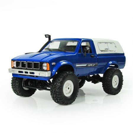 WPL C24 1/16 RTR 4WD 2.4G Military Truck Crawler Off Road RC Car 2CH ToyRed Proportional Control