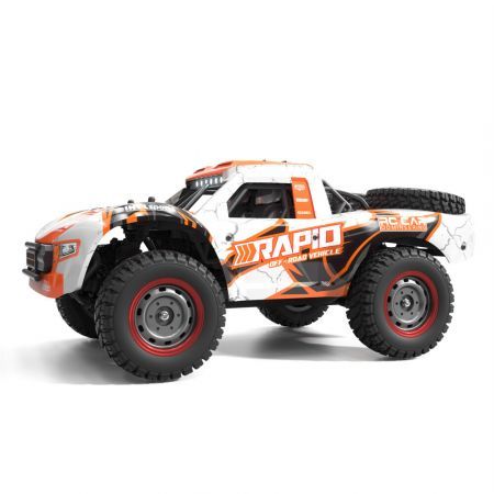 JJRC Q130 1/14 2.4G 4WD Brushed Brushless RC Car Short Course Vehicle Models Full Proportional ControlBrushless Orange B