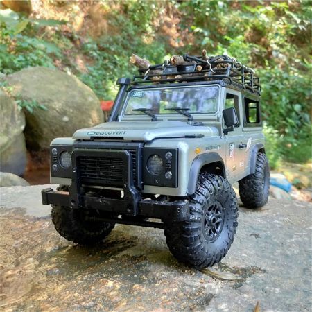 RTR 1/12 2.4G 4WD RC Car Driving LED Light Rock Crawler Climbing Truck Full Proportional Vehicles Models One Battery