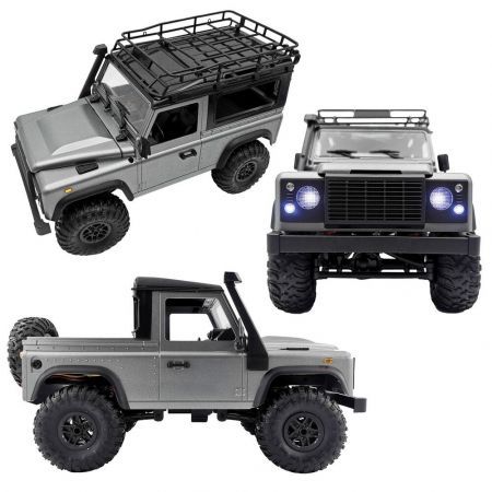 RTR 1/12 2.4G 4WD RC Car Driving LED Light Rock Crawler Climbing Truck Full Proportional Vehicles Models One Battery