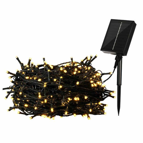 Solar Fairy String Light LED Xmas Falling Tree Decoration Colourful Christmas Garden Bedroom Waterproof Outdoor Indoor