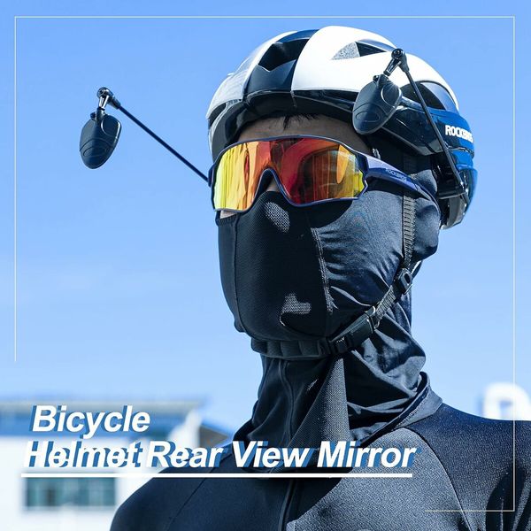 Bicycle helmet rear view mirror online