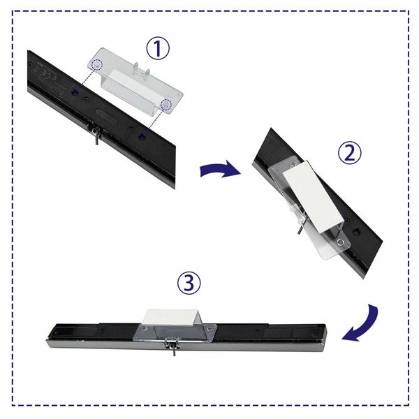 Sensor Bar for Wii,Replacement Wired Infrared Ray Sensor Bar for Nintendo Wii and Wii U Console