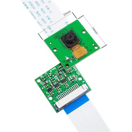 5MP Camera for Raspberry Pi, 1080P HD OV5647 Camera Module V1 for Pi 4, Raspberry Pi 3, 3B+, and Other A/B Series