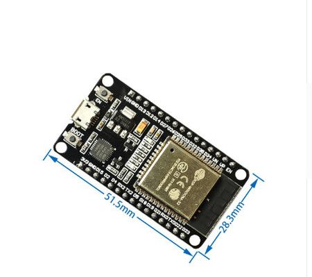 ESP WROOM 32 ESP32 Development Board 2.4GHz WiFi Dual Cores Microcontroller Integrated with Antenna RF Low Noise Amplifiers Filters 2PCS