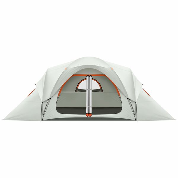 10 Person Tent Beach Camping Auto Instant Family Sun Shade Fishing Shelter Dome Cabin Outdoor Party Travel Sleep Waterproof 550x275x200cm