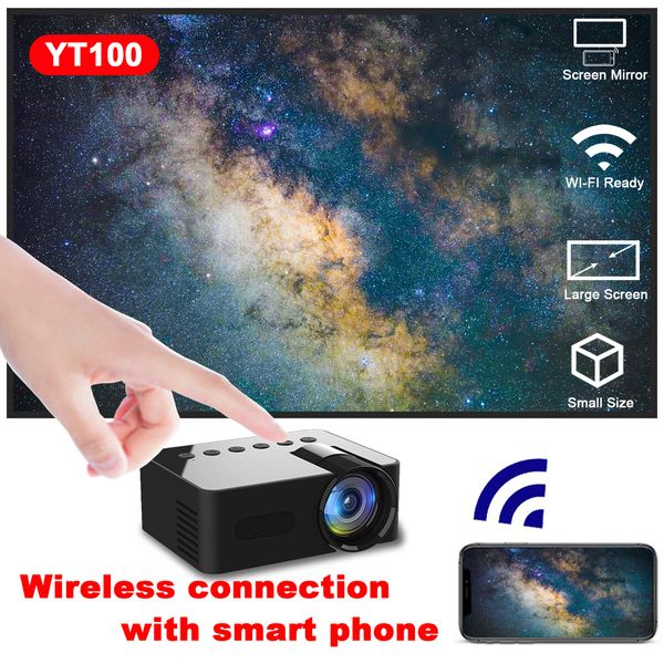 2024 Home Micro Portable Mini Projector Hd Home Wireless Small Mobile Phone Projection