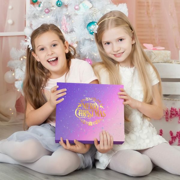 Advent Calendar 2023 Girls - Unicorns Gifts for Girls Christmas Countdown Calendar 24 Days of Xmas Jewelry Advent Calendar Gifts for Kids