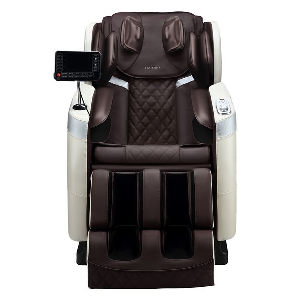 Homasa Massage Chair Massaging Spa Machine Full Body Massager Foot Shiatsu Neck Back Relax Leg Head Home Recliner Auto Shut Off