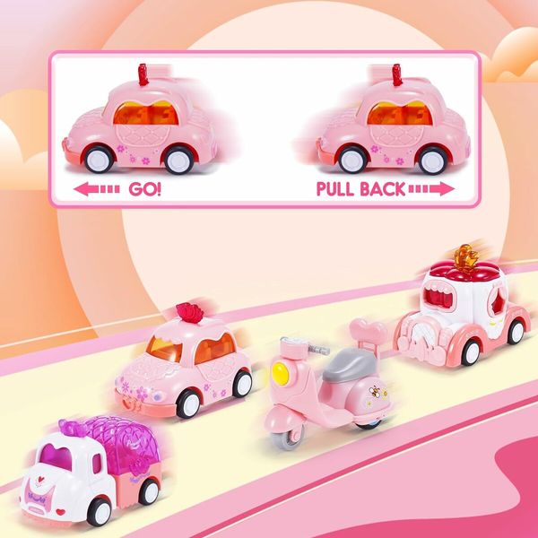 Car Carrier Truck For 3 4 5 Year Old Girl Birthday Gift Halloween Christmas Stocking Stuffer