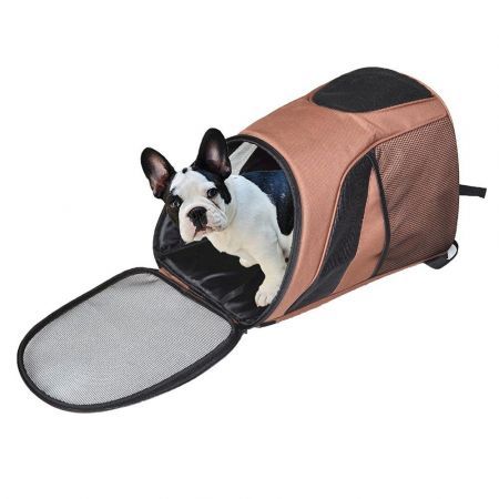 Pet Carrier Premium Travel Outdoor Mesh Backpack Carry Bag Accessory Dog Cat Rabbit Small Pets Cage