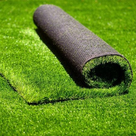 1.6x6.6FT/ 6.6x9.8FT Artificial Grass Turf Pet 3cm Thick Floor Mat Lawn Synthetic Spring Grass Indoor Outdoor Landscape Golf Green Decor Pet Grass Faux Grass with Drainage Holes