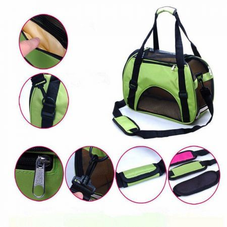 Keepets Cat Carrier Soft-Sided Pet Travel Carrier for Cats,Dogs Puppy Comfort Portable Foldable Pets Bag Portable