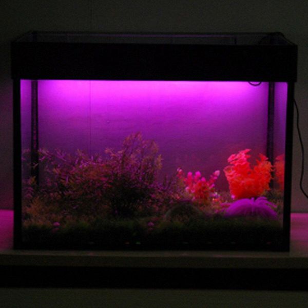 FOCUSPET 30 LED 28cm Aquarium Tank Fish Bar Light Waterproof Submersible Stick Strip Lamp 220V UK