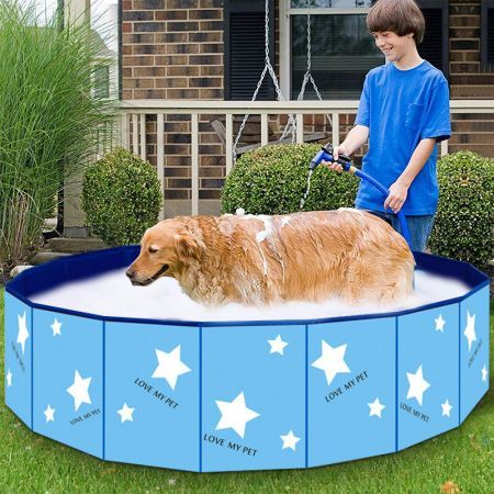 120*30cm Pet Inflatable Pool Dog Swimming Pools