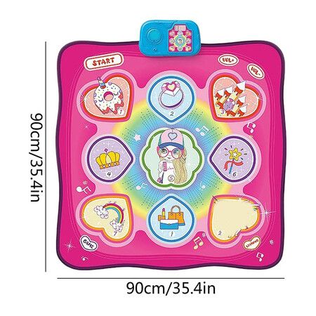 Dance Mat Toys | Electronic Dance Mat Gift Toys For Girls - Christmas, Birthday Gifts,Children'S Dance Toys Of Various Challenge Levels