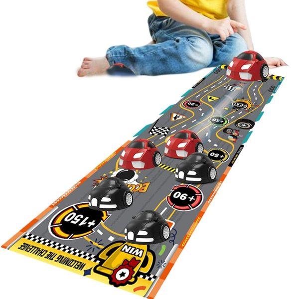 Race Car Tabletop Game, Mini Race Car Game Set for Kids  Race Car Game Kit Portable Family Board Game for Kids and Adults