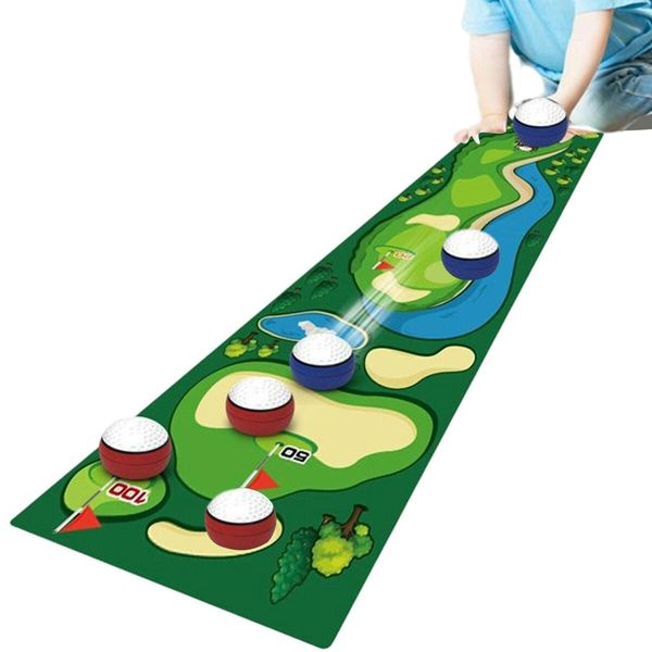 Golf Tabletop Game, Mini Golf Game Set for Kids  Golf Game Kit Portable Family Board Game for Kids and Adults