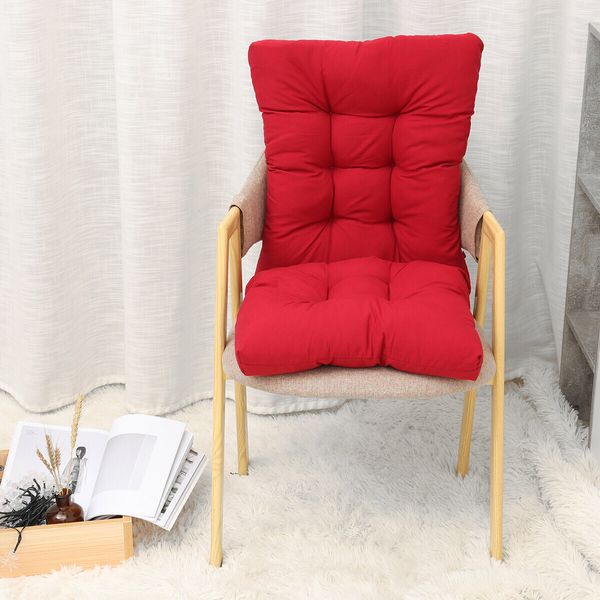 Rocking Chair Cushion Seat Back Cushion Non-Skid Chair Pad Rocking Chair Recliner Mat for Office Sofa HomeBlack