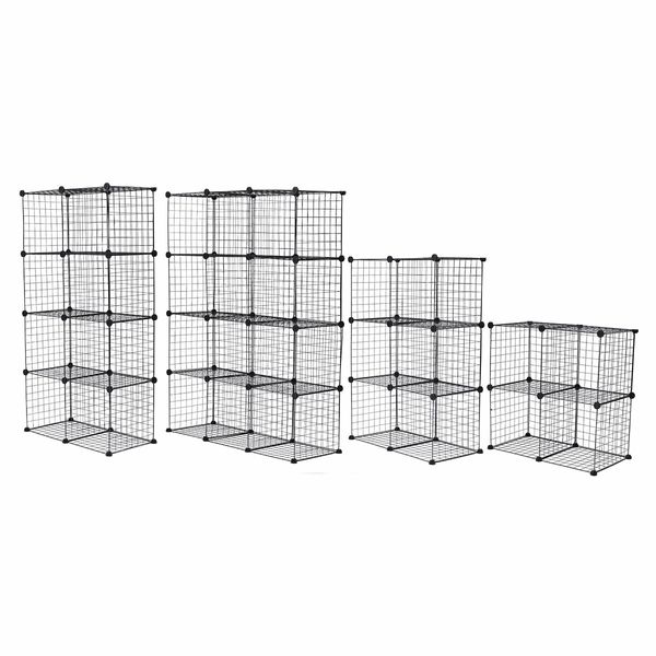 4/6/8/12 Grid Bookshelf Wardrobe DIY Organizers6 grid