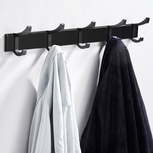 YOUQIN 3/4/5/6 Sticky Hook Wall Mounted Bearing Household Rack Punched Hanging Bathroomtype1