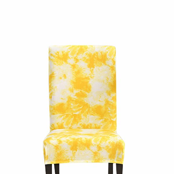 Stretch Chair Cover Tie Dyeing Spray Style Home DecorationsRed