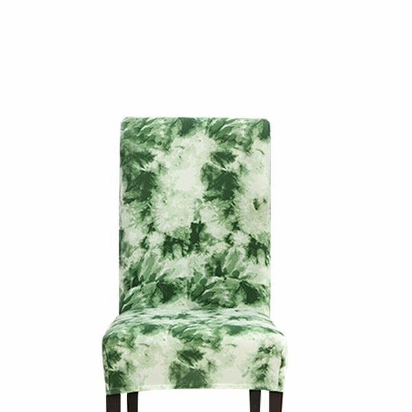 Stretch Chair Cover Tie Dyeing Spray Style Home DecorationsRed