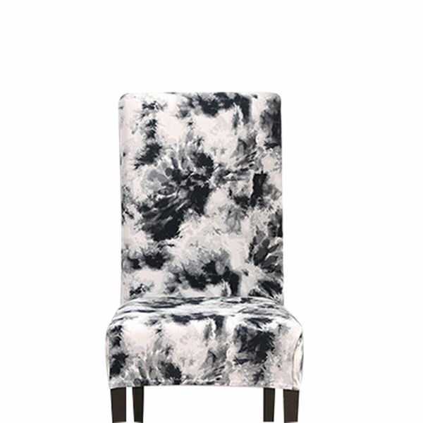 Stretch Chair Cover Tie Dyeing Spray Style Home DecorationsCoffee