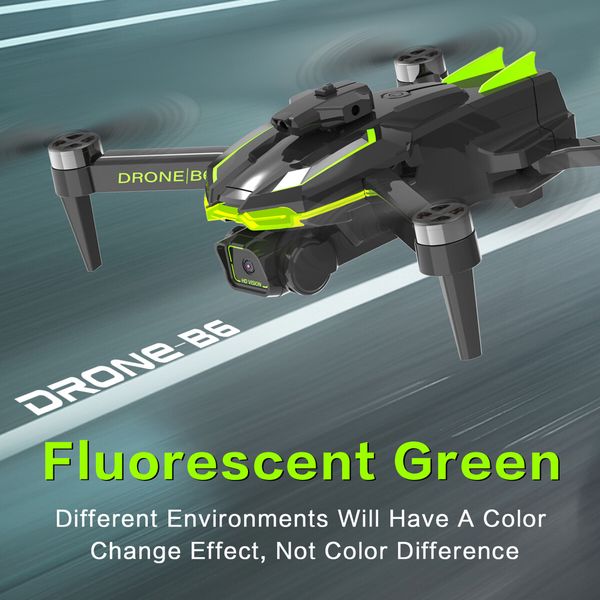 2024 Newest B6 Drone Brushless Motor Dual 6K Professional Aerial Photography WIFI FPV Obstacle Avoidance Four-Axis Rc Quadcopter