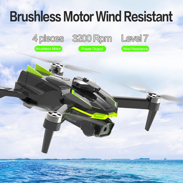 2024 Newest B6 Drone Brushless Motor Dual 6K Professional Aerial Photography WIFI FPV Obstacle Avoidance Four-Axis Rc Quadcopter