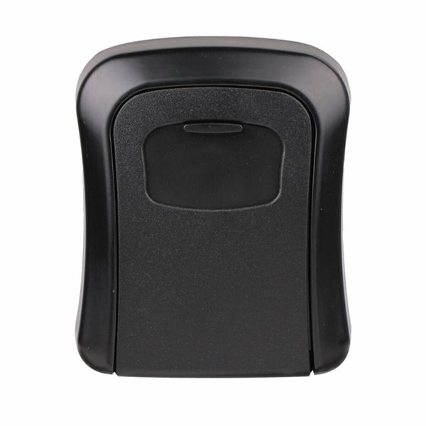 Wall Mounted 4-Digit Combination Lock Key Safe Storage Box Home Gate CofferRed