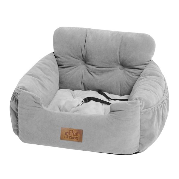 Dog Cat Pet Bed Sofa Car Seat Calming Doggy Canine Carrier Booster Chair Mattress Protector Puppy Couch Bedding Warming Lounge Travel Cushion