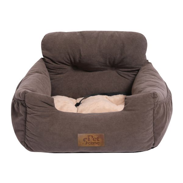 Dog Pet Cat Bed Sofa Calming Car Seat Doggy Canine Booster Carrier Chair Mattress Protector Couch Puppy Bedding Warming Lounge Travel Cushion