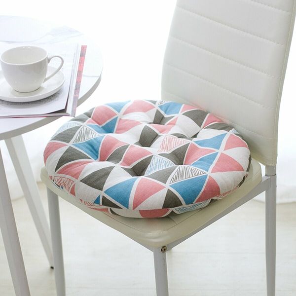 Round Chair Pad Thicker Cushion Office Car Seat Sofa Floor Chair Mat Comfortable#7