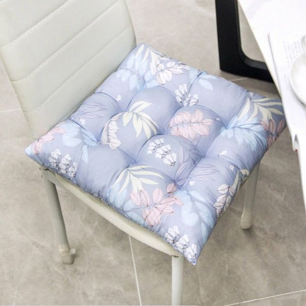 16''*16'' Cotton Chair Pad Thicker Cushion Office Seat Sofa Floor Mat Cover Warm#1