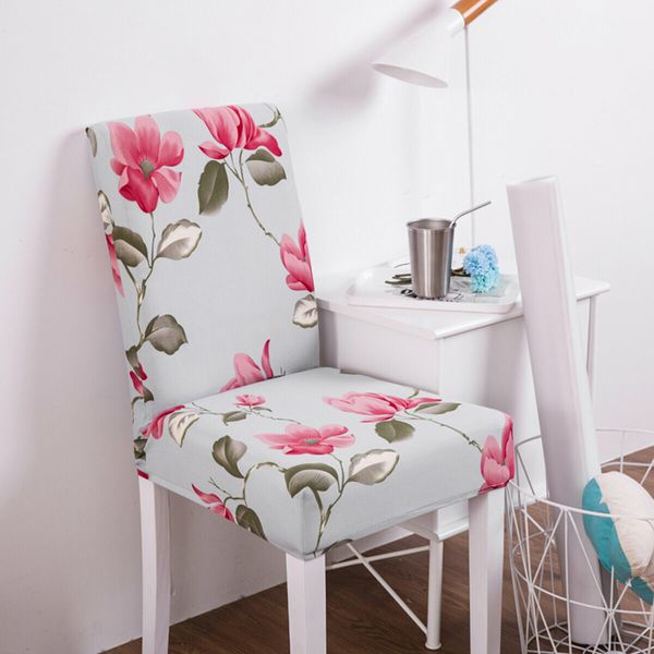 Elastic Chair Cover Home Office Hotel Modern Removable Floral Chair Slipcover Table Chair Home Furnishing Decorations19