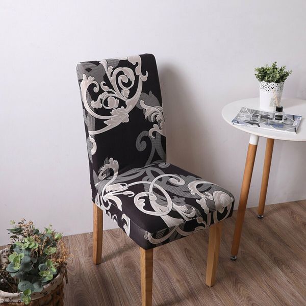 Elastic Chair Cover Home Office Hotel Modern Removable Floral Chair Slipcover Table Chair Home Furnishing Decorations19