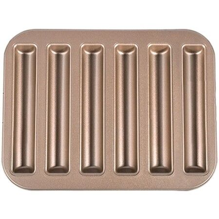 Donut Cookie Pan Finger Shaped Molds Cylinder Trays Metal Baking Mold for Fondant Cake Wedding Cake Decoration Biscuits