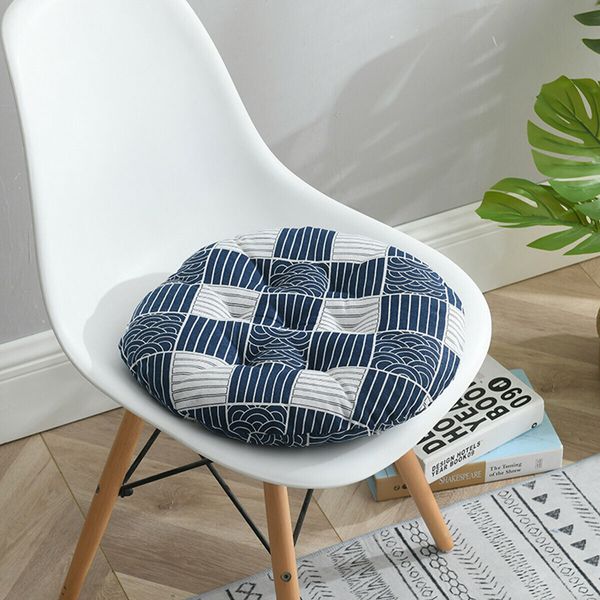 45*45cm Round Chair Seat Back Cushions Pad Sofa Pillow Home Office Decorations5